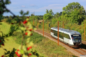 DSB MQ 18 som RV 2720 Fa-Od. Km 166,2 Kh (Odense-Holmstrup) 08.09.2014.