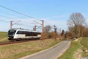 DSB MQ 14 som RV 2749 Od-Fa. Km 174,0 Kh (Holmstrup-Tommerup) 06.04.2015.