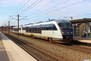 DSB MQ 22+MQ 19. Prøvekørsel if. med besigtigelse for enmandsbetjening. Nyborg 10.04.2016.