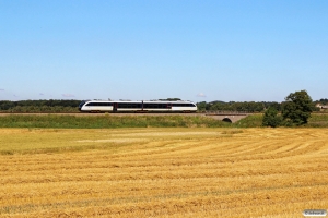 DSB MQ 27 som RV 4833 Ar-Gr. Km 28,0 Ar (Hornslet-Mørke) 17.08.2016.