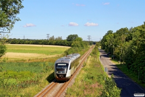 DSB MQ 24 som RV 4748 Os-Ar. Hjortshøj 17.08.2016.