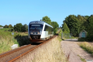 DSB MQ 27 som PA 4951 Odd-Ar. Km 22,6 Hov (Vilhelmsborg-Mårslet) 17.08.2016.