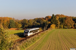 DSB MQ 26 som RV 4625 Od-Svg. Km 33,2 Od (Kværndrup-Stenstrup) 14.10.2018.