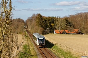 DSB MQ 21 som RV 24653 Od-Svg. Km 33,2 Od (Kværndrup-Stenstrup) 14.04.2020.