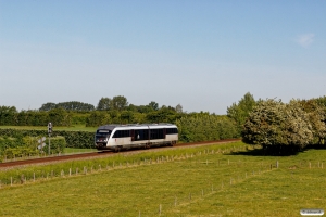 DSB MQ 23 som RV 4625 Od-Svg. Km 13,6 Od (Højby-Årslev) 01.06.2020.