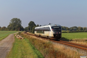 DSB MQ 13 som RV 2849 Od-Svg. Km 27,6 Od (Rudme-Kværndrup) 23.09.2020.