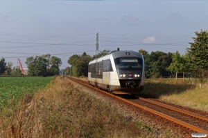 DSB MQ 24 som RV 2649 Od-Re. Km 9,4 Od (Hjallese-Højby) 27.09.2020.