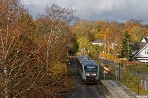 DSB MQ 27 som RV 2833 Od-Svg. Hjallese 07.11.2020.