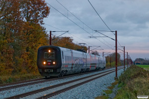 DSB ET 96 som RØ 259 Kh-Od. Km 143,8 Kh (Ullerslev-Langeskov) 03.11.2023.