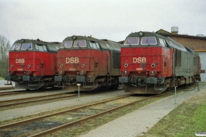 RDK MZ 1448, MZ 1453 og MZ 1461. Padborg 16.02.2002.