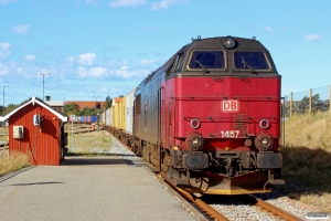 RSC MZ 1457 med Tog 144808 Fh-Sgb. Skagen 24.09.2013.