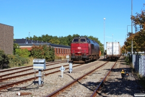 RSC MZ 1457 løber om på Tog 144809 Sgb-Fh. Frederikshavn 25.09.2013.