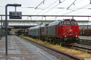 RSC MZ 1459+DB Bcmkh+11 Samms som G 6750 Ho-Fa. Fredericia 26.06.2014.