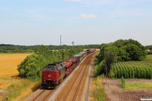 RSC MZ 1459 med GD 8715 Fa-Es. Km 42,6 Lk (Bramming-Tjæreborg) 25.07.2014.