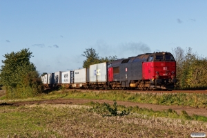 DBCSC MZ 1452 med G 99262 Ar-Tl. Km 4,4 Fa (Fredericia-Børkop) 06.10.2017.
