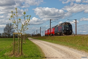 DSB ME 1534+ME 1503+ME 1520 solo som M 6150 Ar-Kh. Marslev 21.04.2018.