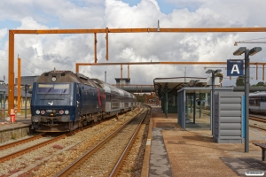 DSB ME 1524 med RØ 3224 Næ-Kk. Næstved 16.08.2019.