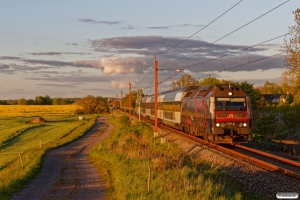 DSB ME 1515 med RØ 4877 Kj-Nf. Holme-Olstrup 14.05.2020.