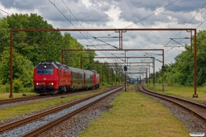 DSB ME 1536+S 001+WRm 603+ME 1508 som M 6459 Gb-Hb. Kauslunde 07.06.2020.