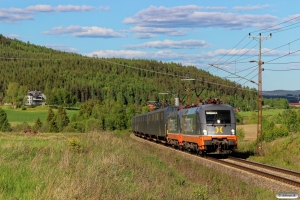 HCTOR 242.532+242.531 med GT 41431. Österås - Långsele 13.06.2017.