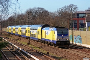MET 246 005-3 med ME 81520. Hamburg-Hausbruch - Hamburg Unterelbe 20.03.2014.