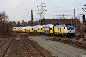 MET 246 006-1 med ME 39420. Hamburg Unterelbe 25.03.2010.