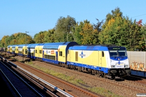 MET 246 008-7 med ME 83474. Hamburg-Hausbruch - Hamburg Unterelbe 11.10.2015.
