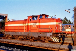 AKN V 2.015. Kaltenkirchen 18.11.1989.