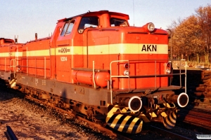 AKN V 2.014 og V 2.012. Kaltenkirchen 18.11.1989.
