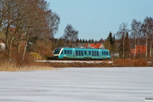 AT AR 1022 som RA 5448 Str-Ar. Km 21,0 Lg (Bjerringbro-Rødkærsbro) 07.03.2010.