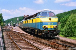 SNCB 5523. Troisvierges 12.07.1989.