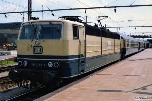 DB 181 222-1. Luxemburg 12.07.1989.