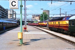 CFL 1806, 1805 og 1820. Luxemburg 12.07.1989.