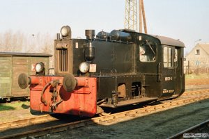 DR 100 129-6. Perleberg Süd 29.03.1991.