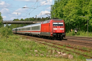 DB 101 013-7 med IC 2373. Radbruch 16.05.2009.