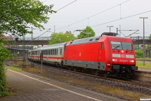 DB 101 048-7 med IC 2315. Hamburg-Harburg 10.05.2014.