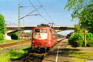 DB 103 131-9 med IR 2089. Flensburg 25.05.2001.