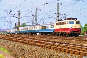 DB 114 495-5. Hamburg-Harburg 11.05.1990.