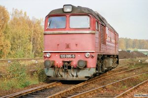 DR 120 095-5. Hagenow Land 16.10.1990.