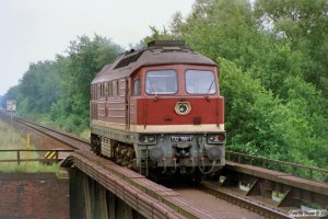 DR 132 156-1. Büchen 12.08.1989.