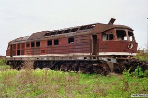 DR 132 370-8 hensat. Halberstadt 20.05.1991.