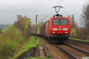DB 145 068-3. Hamburg-Moorburg 26.04.2013.