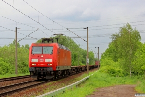 DB 145 078-2. Hamburg-Moorburg 10.05.2014.