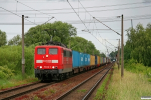 DB 151 032-0. Hamburg-Moorburg 05.06.2009.