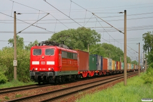 DB 151 036-1. Hamburg-Moorburg 08.05.2009.