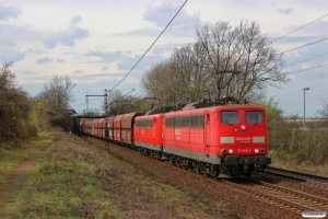 DB 151 069-2+151 129-4. Ahlten 21.03.2014.