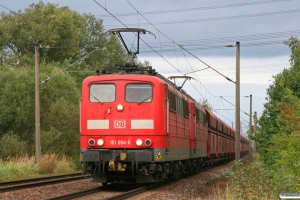DB 151 094-0+151 106-2. Hamburg-Moorburg 15.09.2012.