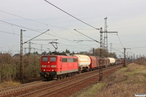 DB 151 095-7. Ahlten 21.03.2014.