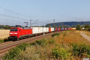 DB 152 047-7 med Tog 50345. Nordstemmen - Elze 14.08.2019.