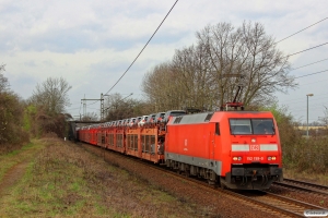 DB 152 159-0. Ahlten 21.03.2014.